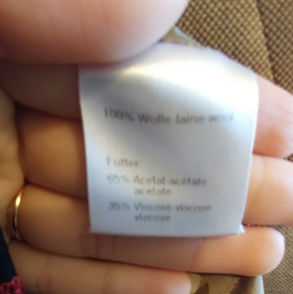 Akris Punto 100% Wolle-laine-wool Beige Blazer - Picture 14 of 14